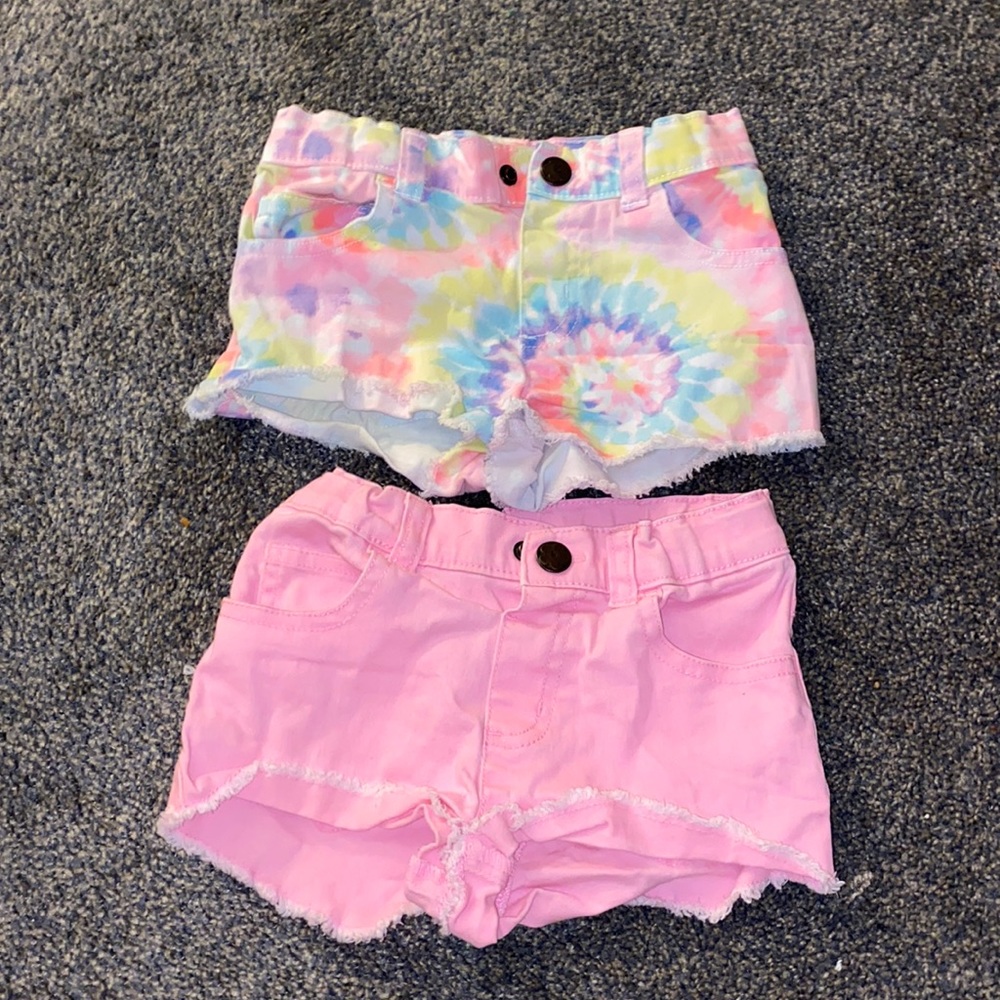 2 pairs of toddler shorts